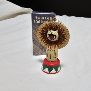 Vintage Avon Circus Lion Ornament